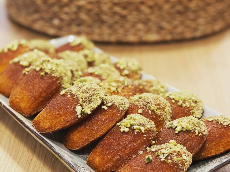 Cliquez pour zoomer ! Madeleines au safran, orange et miel Thermomix par edonya