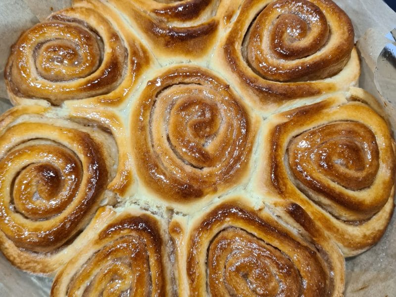 Cliquez pour zoomer ! Cinnamon roll Thermomix par letimun