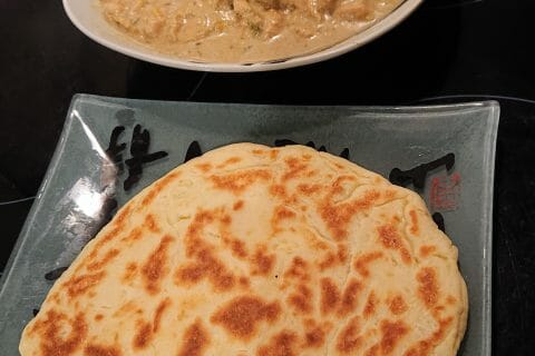 Cliquez pour zoomer ! Naans au fromage au Thermomix