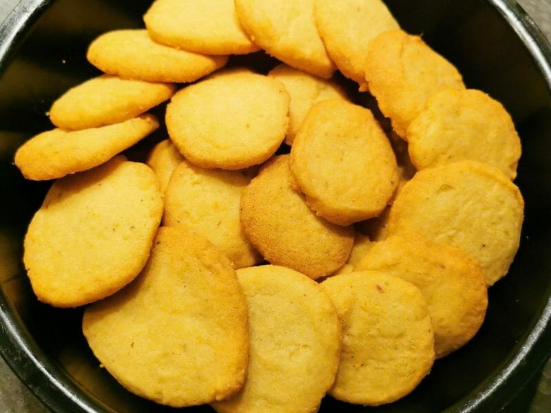 Cliquez pour zoomer ! Sablés au parmesan Thermomix par Ji Nawak