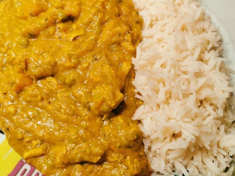 Cliquez pour zoomer ! Curry de poulet aux patates douces Thermomix par Ji Nawak