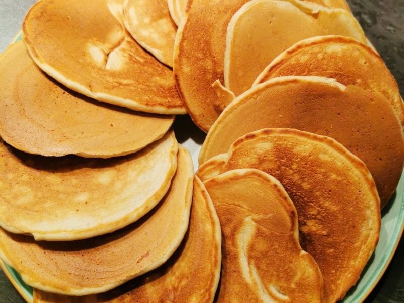 Cliquez pour zoomer ! Pancakes à la banane Thermomix par Ji Nawak