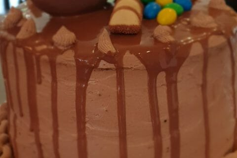 Cliquez pour zoomer ! Layer cake Kinder Bueno Thermomix par Ingrid261073
