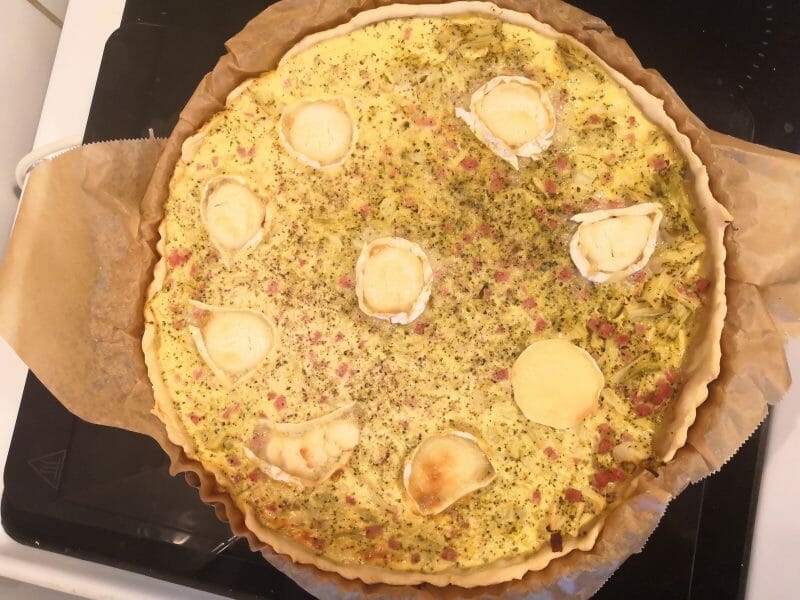 Cliquez pour zoomer ! Quiche au brocoli et jambon Thermomix par Mgb8