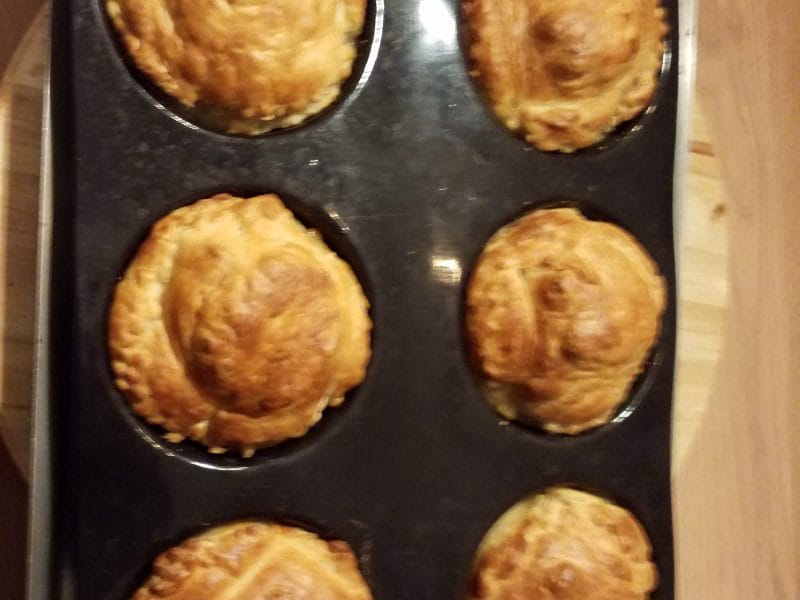 Cliquez pour zoomer ! Feuilletés au chèvre et aux pommes Thermomix par Verodiego