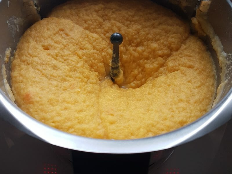 Cliquez pour zoomer ! Purée de pommes de terre et patates douces Thermomix par NAMOURE