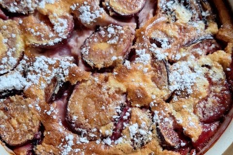 Cliquez pour zoomer ! Clafoutis aux figues Thermomix par NAMOURE