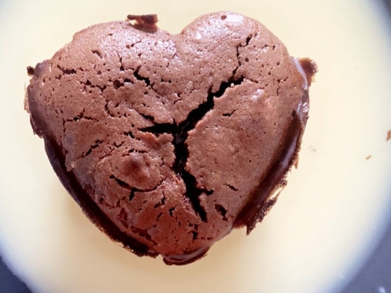 Cliquez pour zoomer ! Moelleux au chocolat cœur fondant Thermomix par Camilleandx