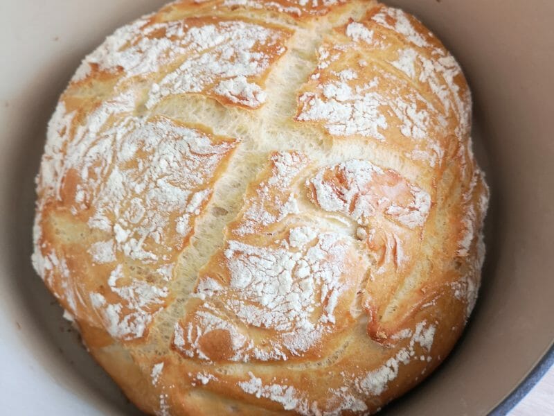 Cliquez pour zoomer ! Pain Cocotte Thermomix par Juliepl