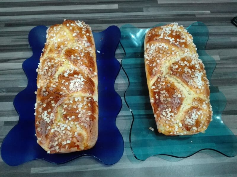 Cliquez pour zoomer ! Brioche tressée à la mie filante Thermomix par ValetGil