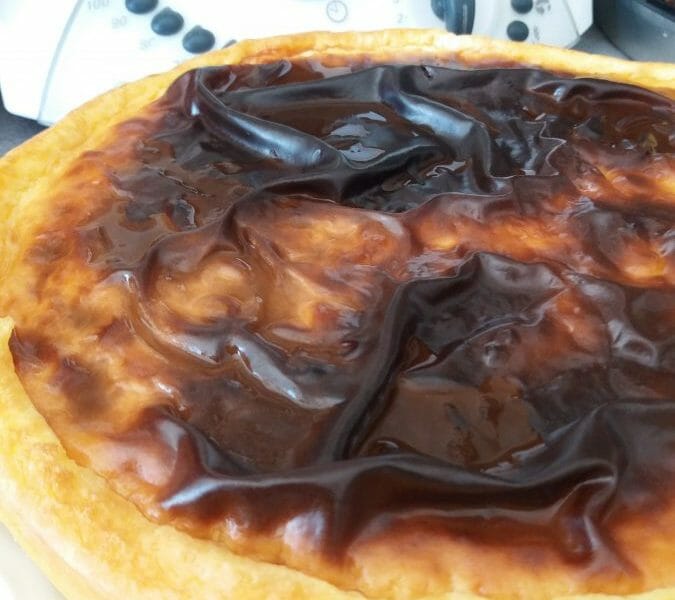 Cliquez pour zoomer ! Flan pâtissier sans pâte Thermomix par Opheliefve