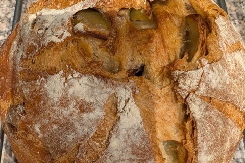 Cliquez pour zoomer ! Pain au cidre et à la pomme Thermomix par Manet