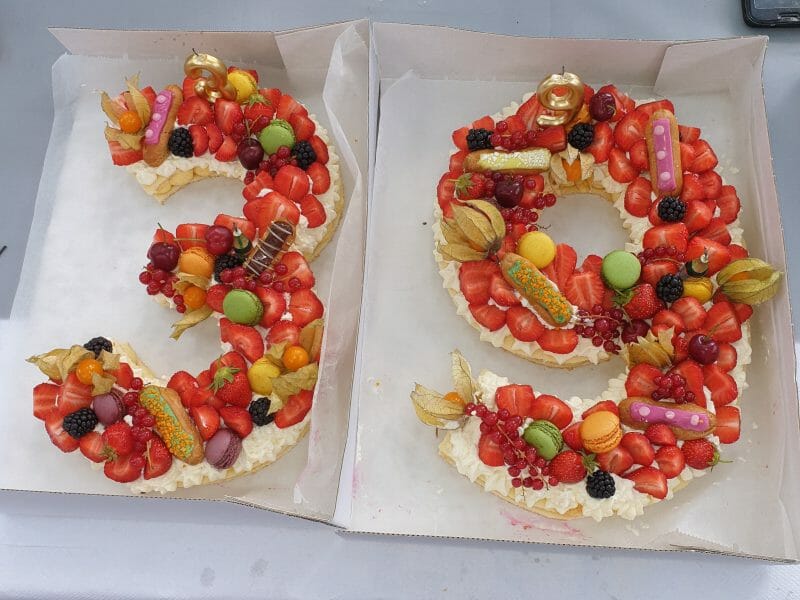 Cliquez pour zoomer ! Fraisier Thermomix par pomdapy