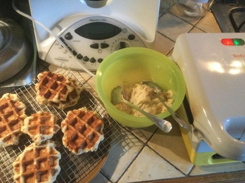 Cliquez pour zoomer ! Gaufres Liégeoises Thermomix par maitrea