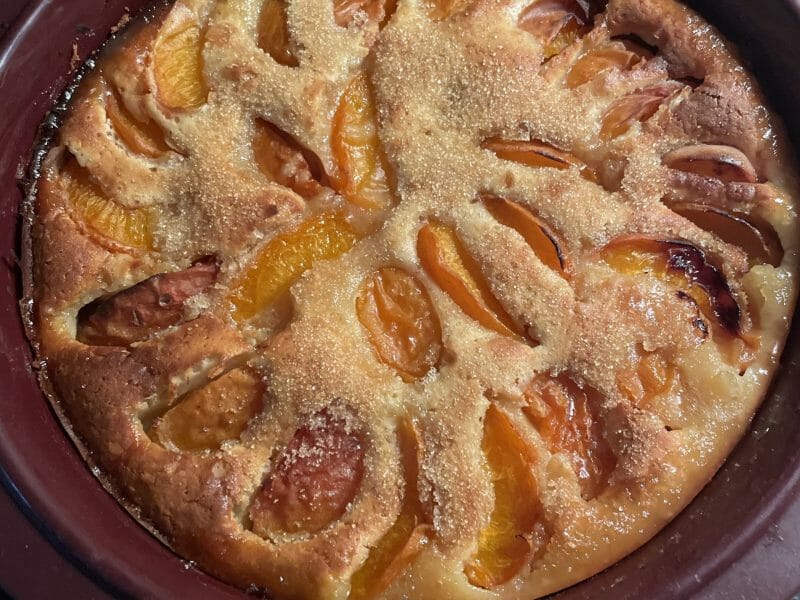 Cliquez pour zoomer ! Far aux abricots Thermomix par maitrea