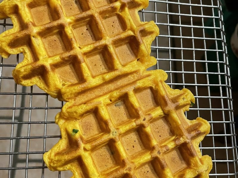 Cliquez pour zoomer ! Gaufres au chorizo Thermomix par maitrea