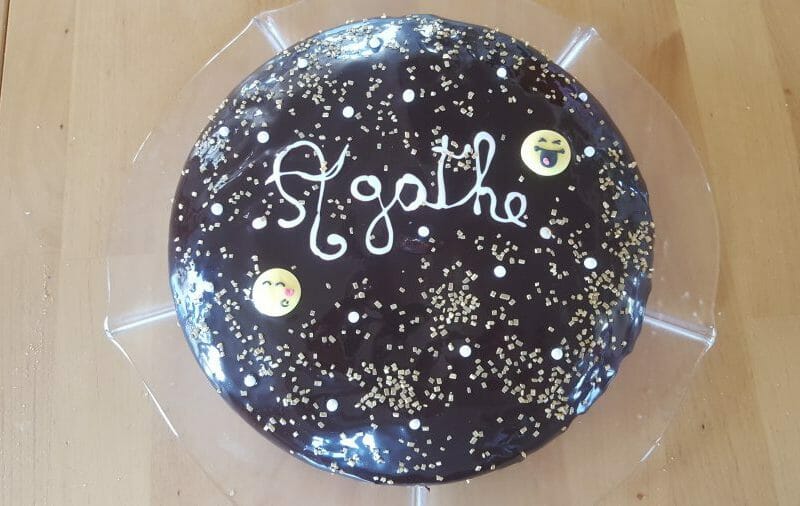 Cliquez pour zoomer ! Gâteau zébré Thermomix par Lauragathe