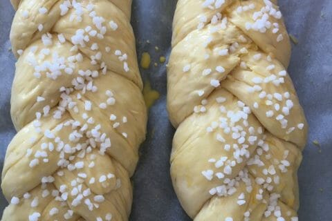 Cliquez pour zoomer ! Brioche tressée à la mie filante Thermomix par malo86