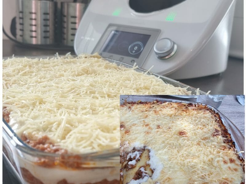 Cliquez pour zoomer ! Lasagnes à la bolognaise Thermomix par dody29