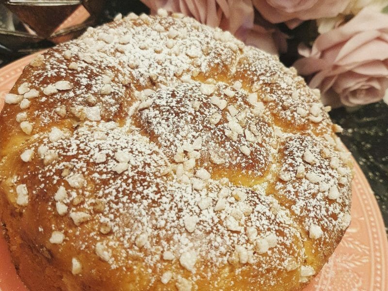 Cliquez pour zoomer ! Brioche à la noix de coco Thermomix par Elham77
