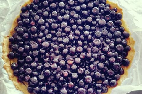 Cliquez pour zoomer ! Tarte aux myrtilles Thermomix par Jujo73