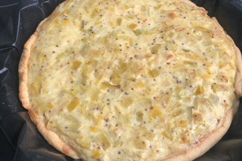 Cliquez pour zoomer ! Tarte aux poireaux au Thermomix