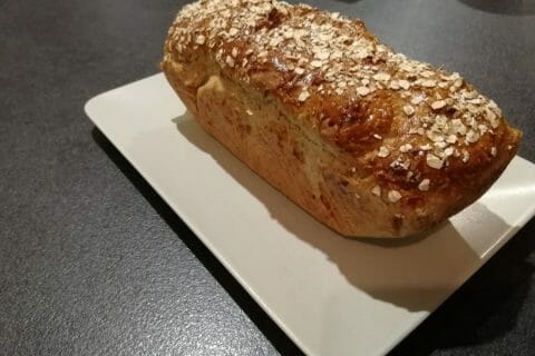 Cliquez pour zoomer ! Pain aux flocons d’avoine et au miel Thermomix par nouns68