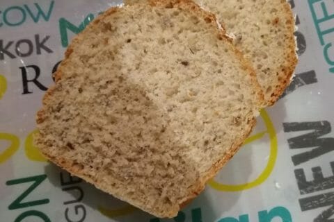 Cliquez pour zoomer ! Pain aux flocons d’avoine et au miel Thermomix par nouns68