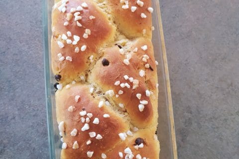 Cliquez pour zoomer ! Brioche sans beurre, sans oeufs au Thermomix