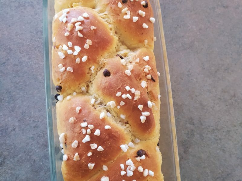 Cliquez pour zoomer ! Brioche sans beurre, sans oeufs Thermomix par cindyd83