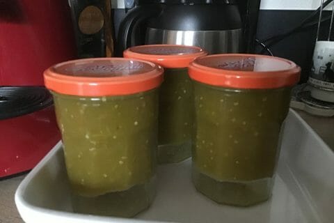 Confiture de tomates vertes au Thermomix - Cookomix