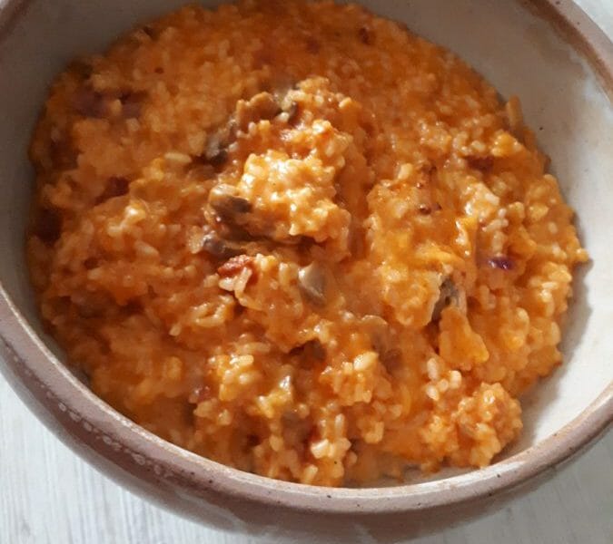 Cliquez pour zoomer ! Risotto au chorizo Thermomix par celine72160