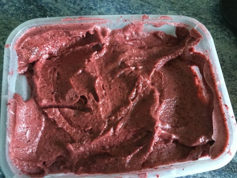 Cliquez pour zoomer ! Sorbet aux cerises Thermomix par PSCN