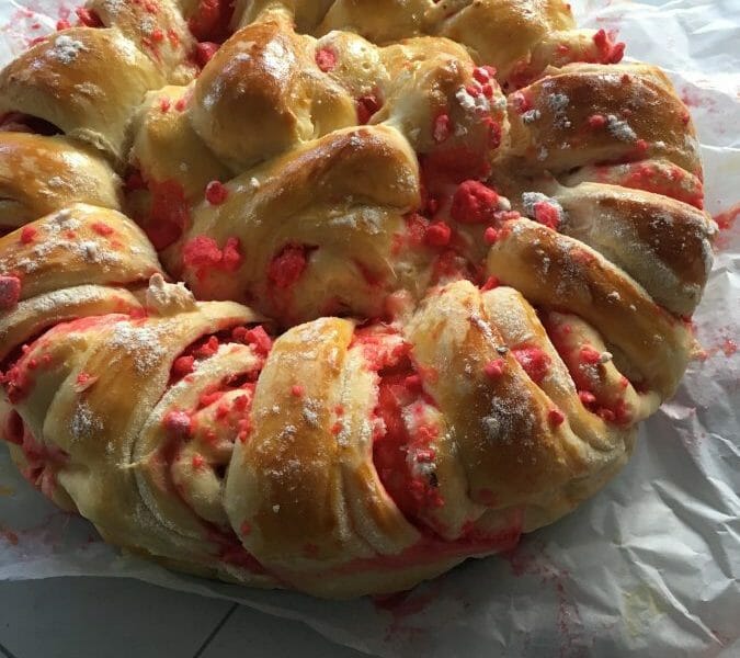 Brioche Aux Pralines Roses Au Thermomix Cookomix