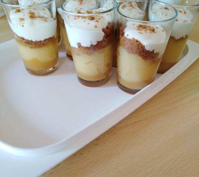 Cliquez pour zoomer ! Verrines pommes caramel et spéculoos Thermomix par em72