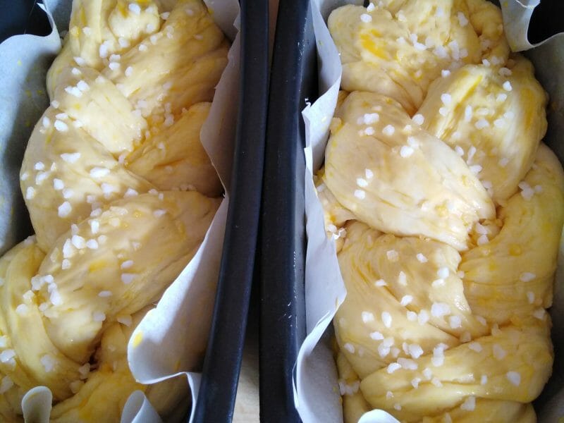 Cliquez pour zoomer ! Brioche tressée à la mie filante Thermomix par em72