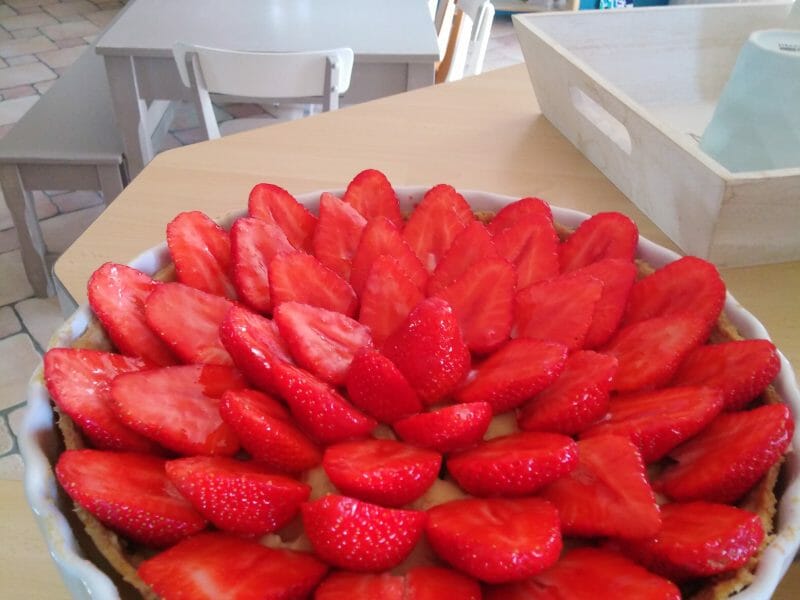 Cliquez pour zoomer ! Tarte aux fraises Thermomix par em72