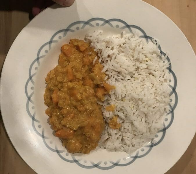 Cliquez pour zoomer ! Dhal de patate douce et de lentilles corail Thermomix par kmouche