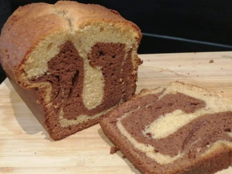 Cliquez pour zoomer ! Marbré au chocolat Thermomix par elo841402