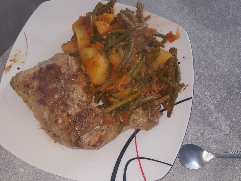 Cliquez pour zoomer ! Haricots verts à l’italienne Thermomix par Mari_Aime