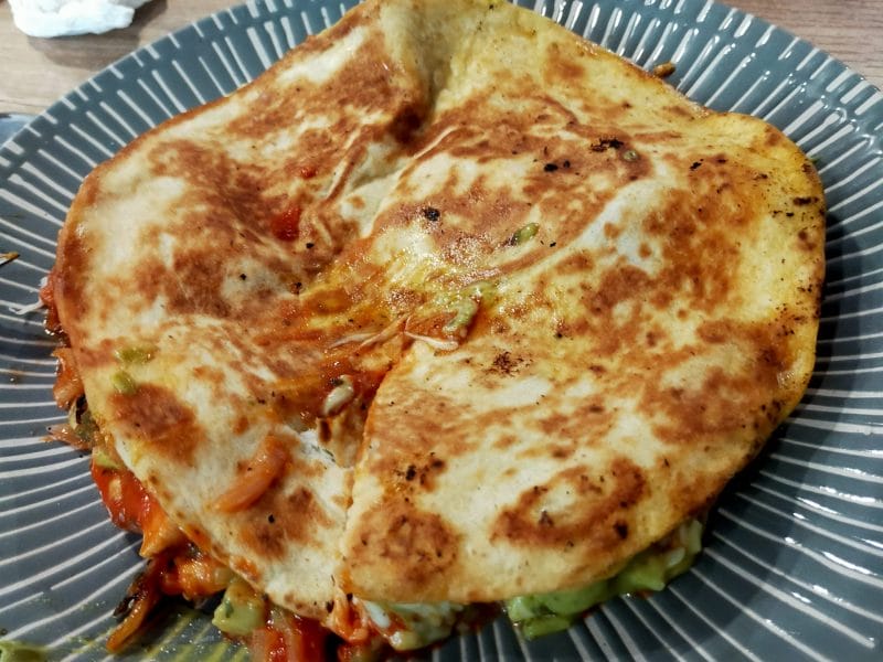 Cliquez pour zoomer ! Quesadillas poulet guacamole Thermomix par Ju