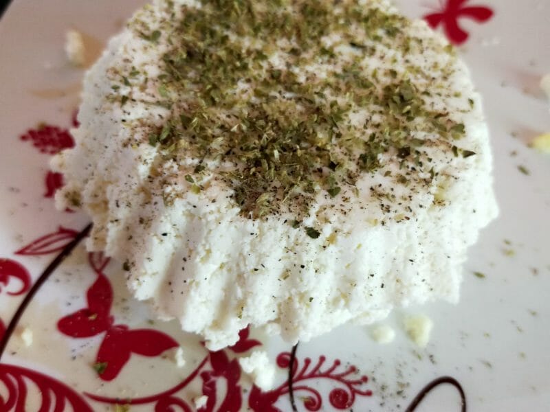 Cliquez pour zoomer ! Fromage de chèvre frais Thermomix par Ju