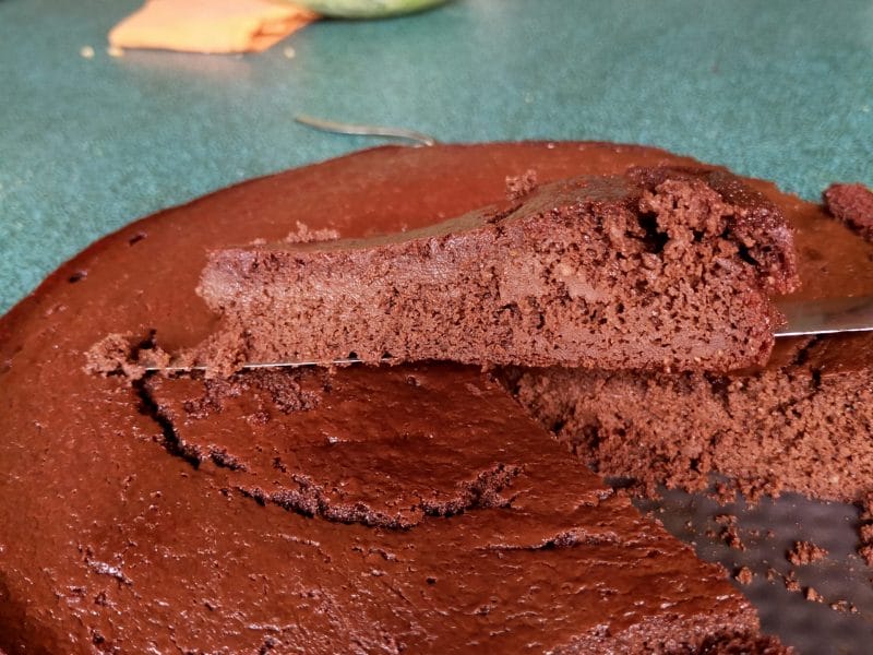 Cliquez pour zoomer ! Gâteau au chocolat et courgettes Thermomix par Ju