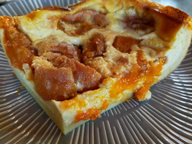 Cliquez pour zoomer ! Far aux abricots Thermomix par Ju