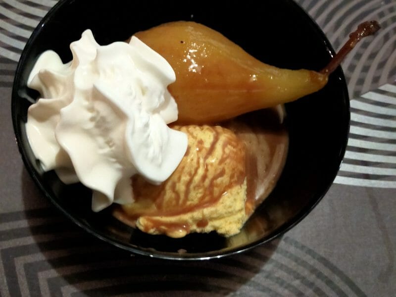 Cliquez pour zoomer ! Poires au chocolat Thermomix par Ju