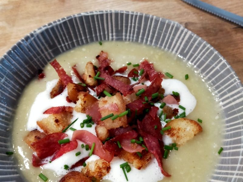 Cliquez pour zoomer ! Velouté à l’ail Thermomix par Ju