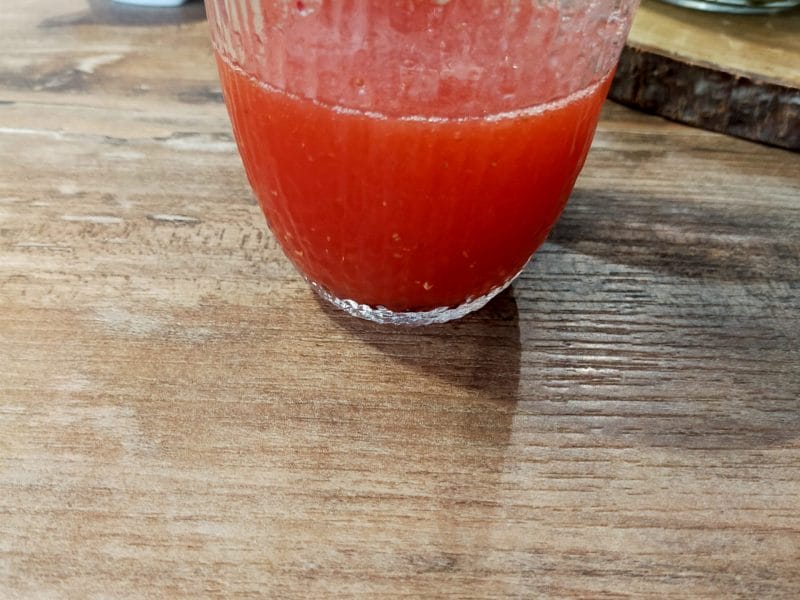 Cliquez pour zoomer ! Shot vodka fraise Thermomix par Ju