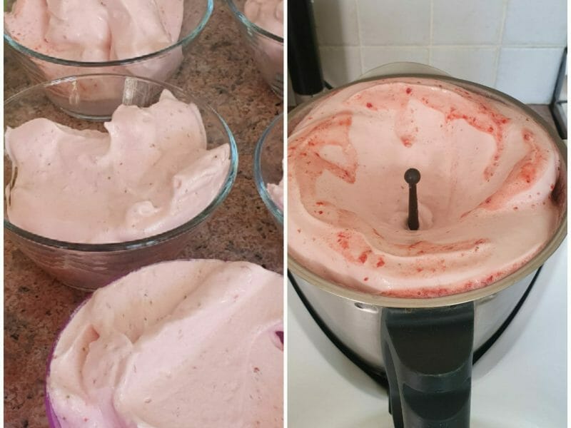 Cliquez pour zoomer ! Mousse de fraises Thermomix par Laurence7739