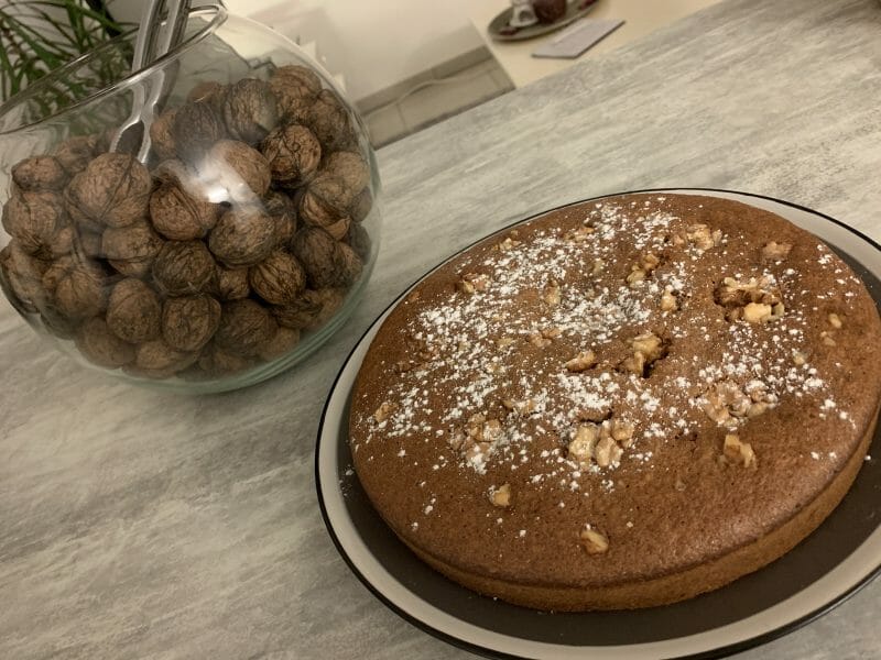 Cliquez pour zoomer ! Gâteau aux noix Thermomix par Mélusine
