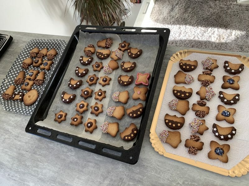 Cliquez pour zoomer ! Sablés rennes de Noël Thermomix par Mélusine